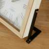 DecMode 9" Brown Wood Clock