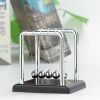 Newtons Cradle Steel Balance Ball Physics Science Pendulum Early Development Educational Desktop Toy Gift Office DecorationNewtons Cradle Pendulum Bal