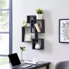 25.5" x 17.75" Intersecting Cube Wall Shelf